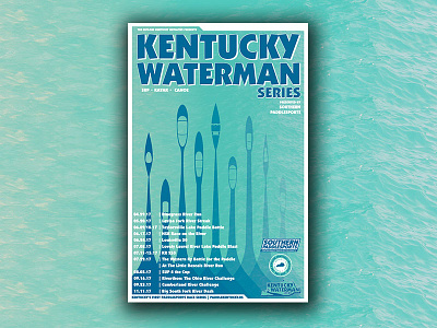 Kentucky Waterman Series Poster branding design graphic design poster