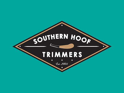 Southern Hoof Trimmers branding design logo vector
