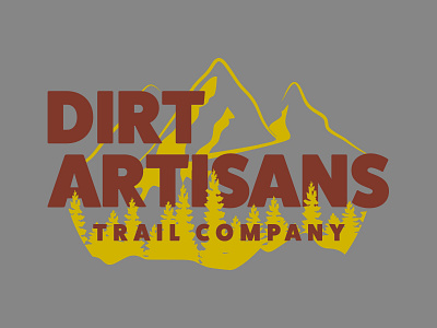 Dirt Artisans Trail Company branding design graphic design logo outdoors