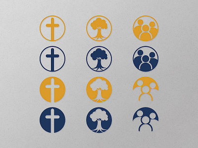 Pleasant Hill Church Icon project branding church circle design graphic design icon josh patton josh patton deisgns jpd kentucky logo simple