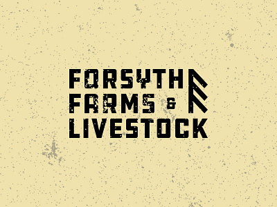 Forsyth Farms & Livestock branding christmas farming graphic identity jpd kentucky logo