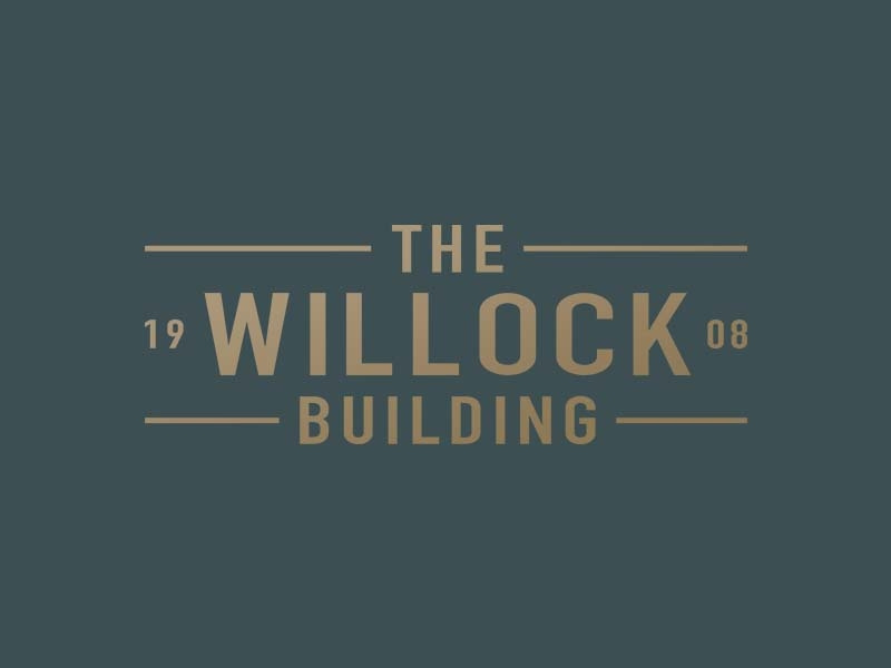The Willock Building identity branding vector jpd graphic design kentucky logo design