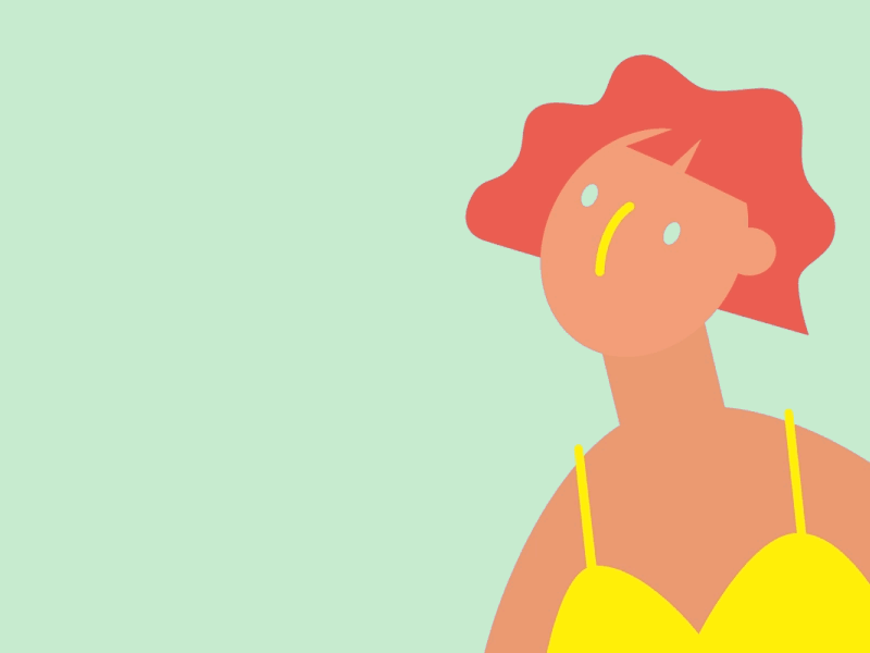 Spring after affects animation freckles gif illustration motion motion design sun