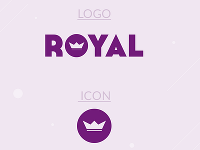 Royal logo flat logo icon logo logo design royal