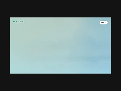 Evonzyne concept #01 animation design gradient ui uiux web design