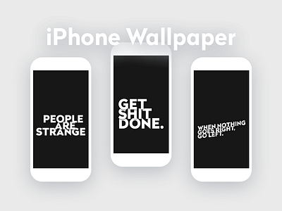 Free Iphone Wallpaper free freebies iphone iphone wallpaper mobile wallpaper mockup typography wallpaper