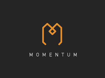 Momentum Final Concept branding design identity lettermark logo