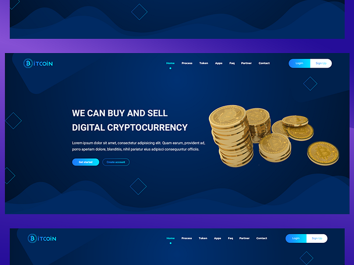 cryptocurrency header