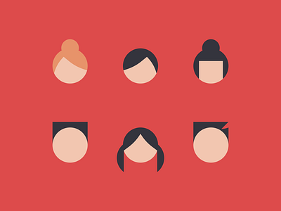 Minimalistic Geometric Characters