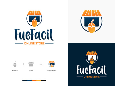 FueFacil children logo design logotype