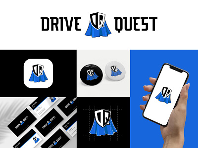 Drive Quest graphic design