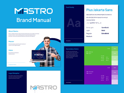 Mastro corporate brand identity