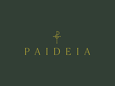 Paideia branding canela school typography