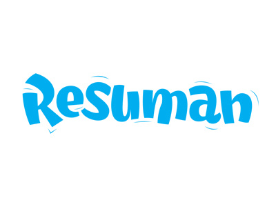 Resuman Lettering lettering logo resuman type