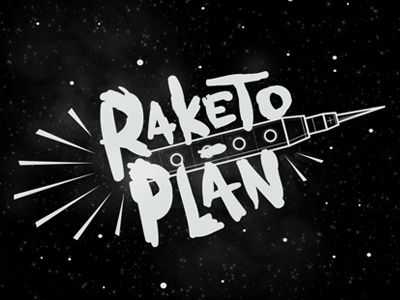 Raketoplan dornkappel lettering logo raketoplan rap rocket space