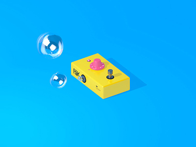 Up to 11 11 bubbles fx happy isometric knob pedal
