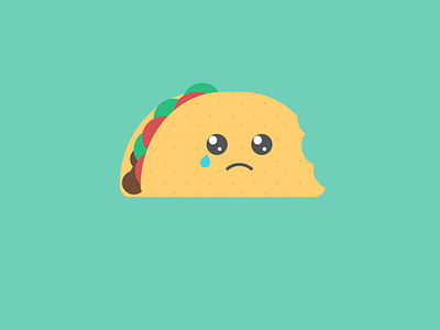 Sad Taco - Pure CSS Image css css image html taco