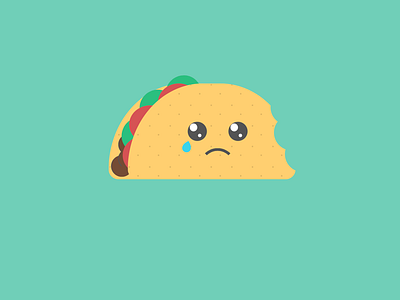 Sad Taco - Pure CSS Image