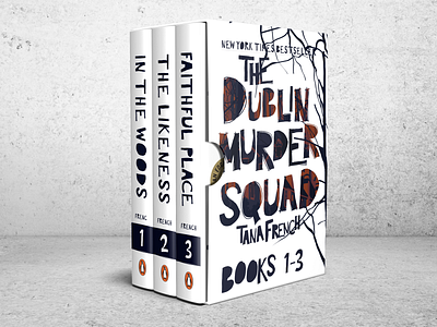 Dublin Murder Squad - Box Set book design illustration packagedesign student work