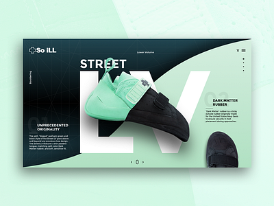 Street LV bouldering climbing layout outdoors ui visual design web design