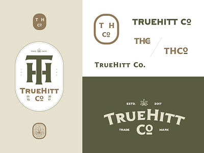 Truehitt logo branding design icon identity logo typography vector