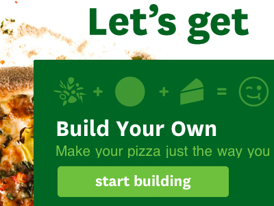 Start building ipad pizza