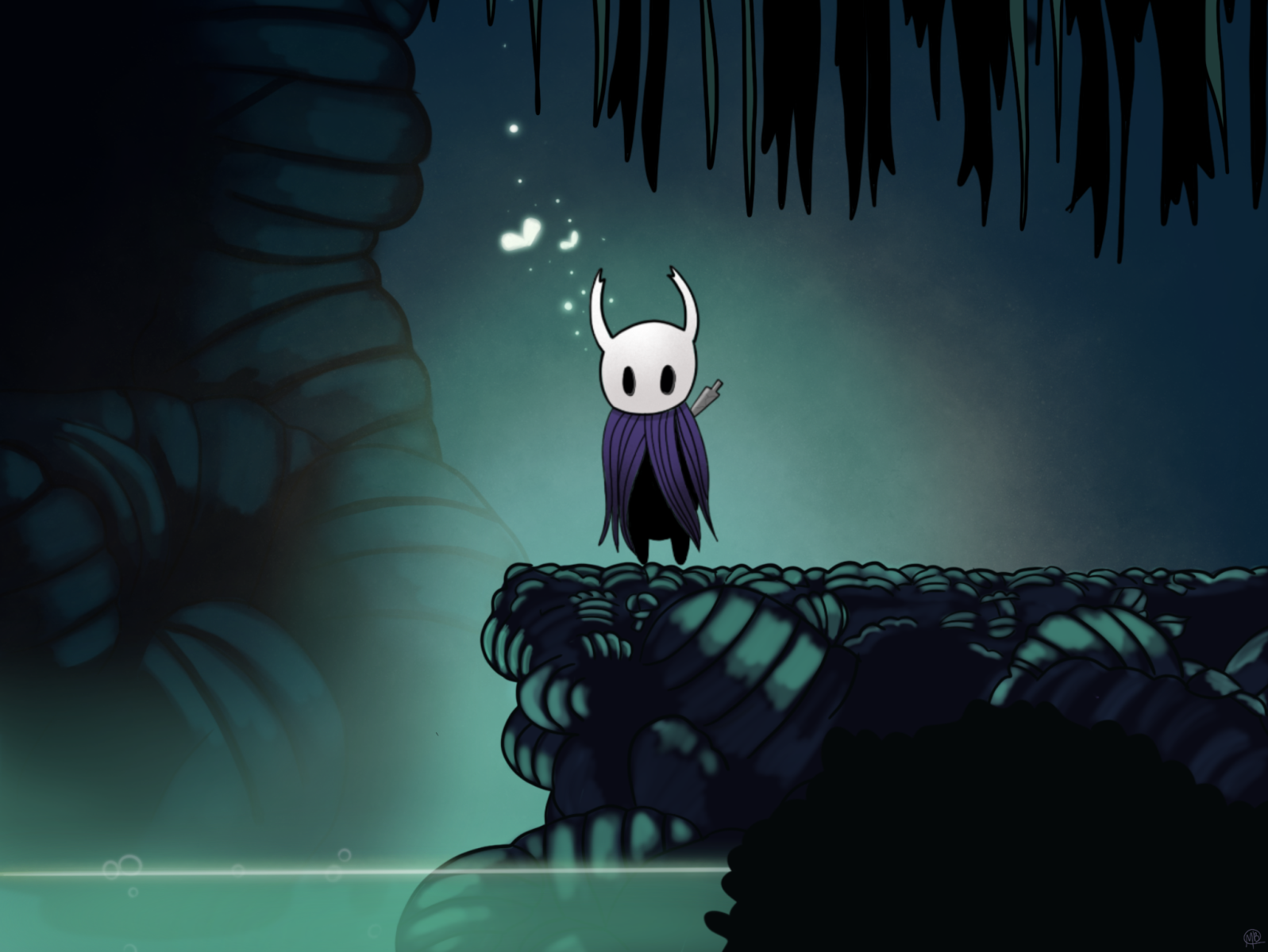 Hollow Knight Illustration by Marina Braholka on Dribbble