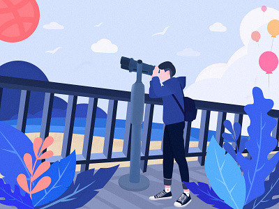 Hello Dribbble 插图