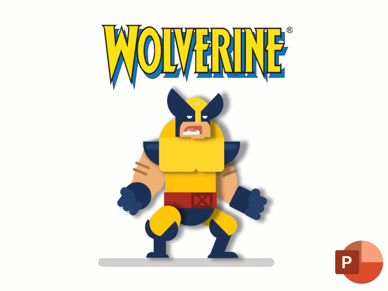 Wolverine Animation in PowerPoint