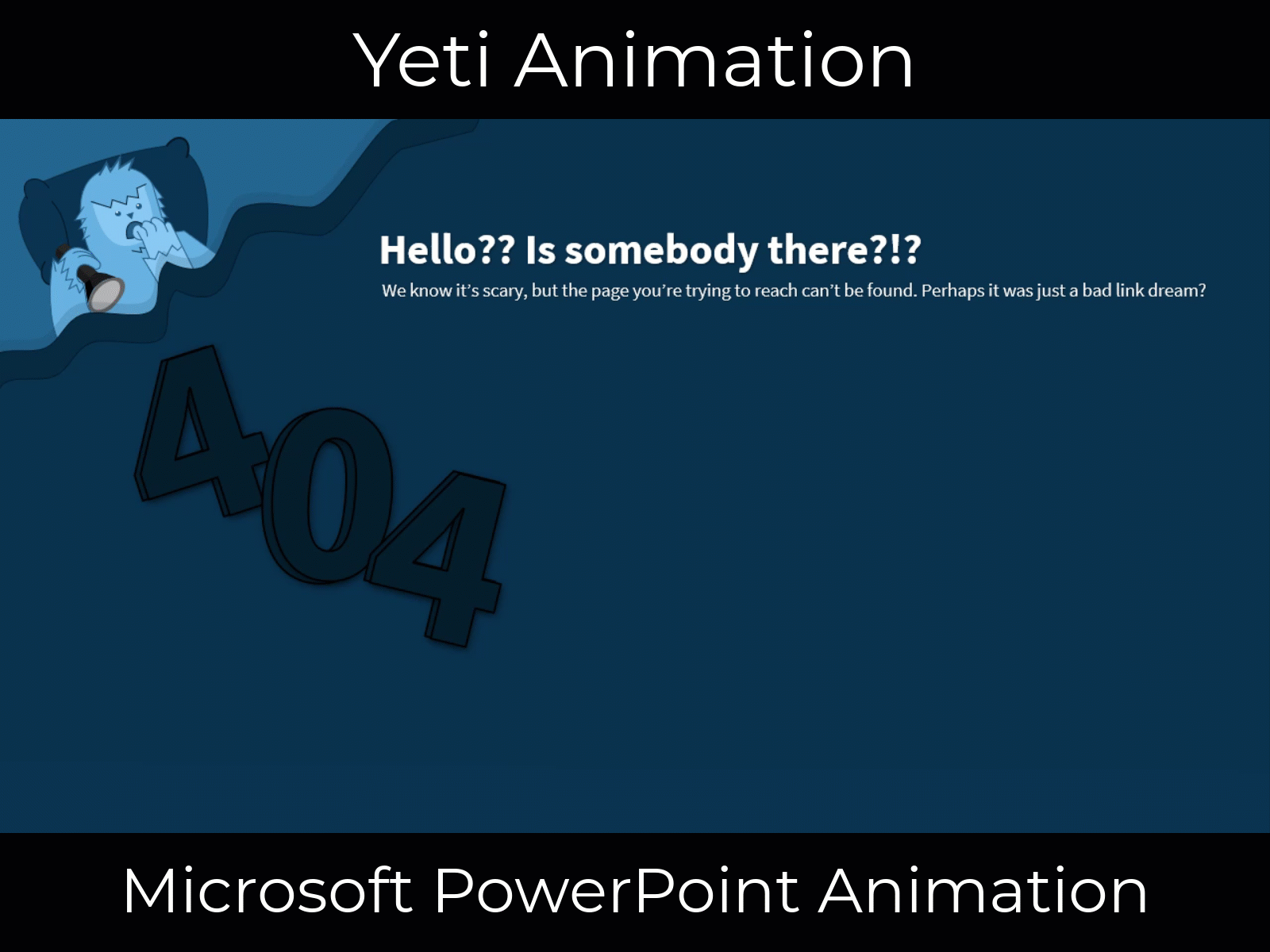 Yeti Animation in PowerPoint