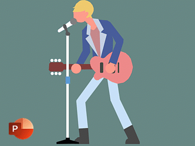 The Guitarist Animation in PowerPoint - Rock-n-Roll animation animation in powerpoint animation powerpoint motion graphics powerpoint powerpoint animation powerpoint animation tutorial powerpoint effects powerpoint presentation ppt animation