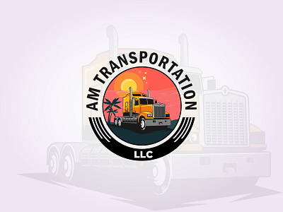 Trucking company logo