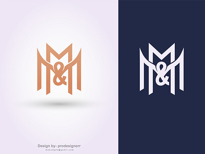 " M&M " MONOGRAM LOGO 3d animation branding clothing designer favicon graphicdesigner icon lettermark logodesigner logoidea logoinspirations logomark logotips mm monogram typograpy
