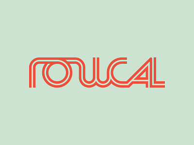 ROWCAL brandidentity branding design graphicdesign logo logo design logodesign perth designer typography logo wordmark