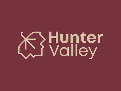 HUNTER VALLEY brandidentity branding design graphicdesign illustration logo logo design logodesign perth designer vector