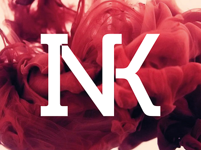 INK branding corporate identity identity design ink logo modern logo monogram vector logo