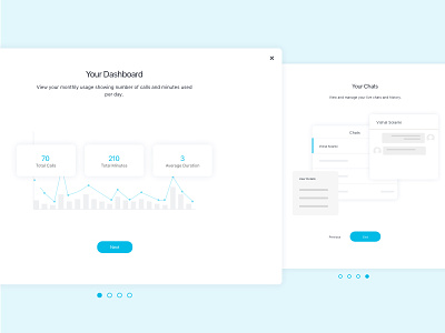Onboarding chats contacts dashboard messages onboarding ui ui design wireframe