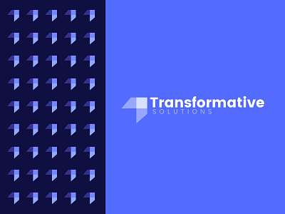 Transformative Solutions logodesign logotype pattern design patterns