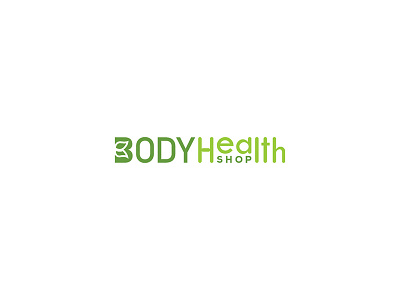 Body Health shop logo design cmyk color creative design icon logo natural print ready simple unique