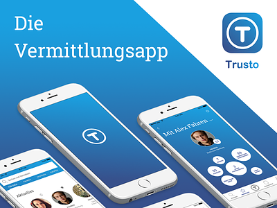 Trusto – Sharing among friends and acquaintances app carsharing design safe sharing environment sharing economy ui ux
