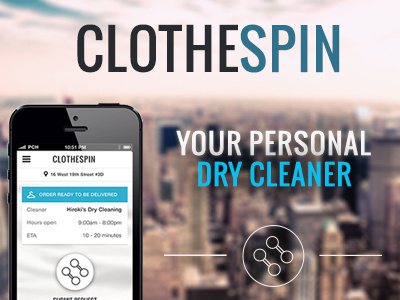 ClotheSpin App Advert advertisement app design ios