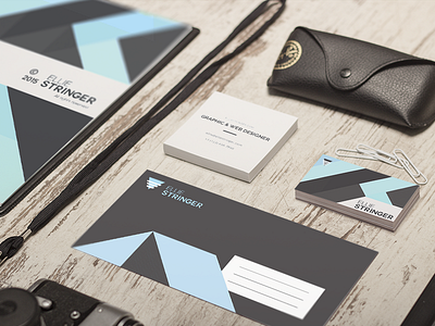 Personal Stationery branding design hipster crap mockup print stationery