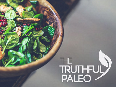 Paleo Logo Design design food healthy identity logodesign logo montreal