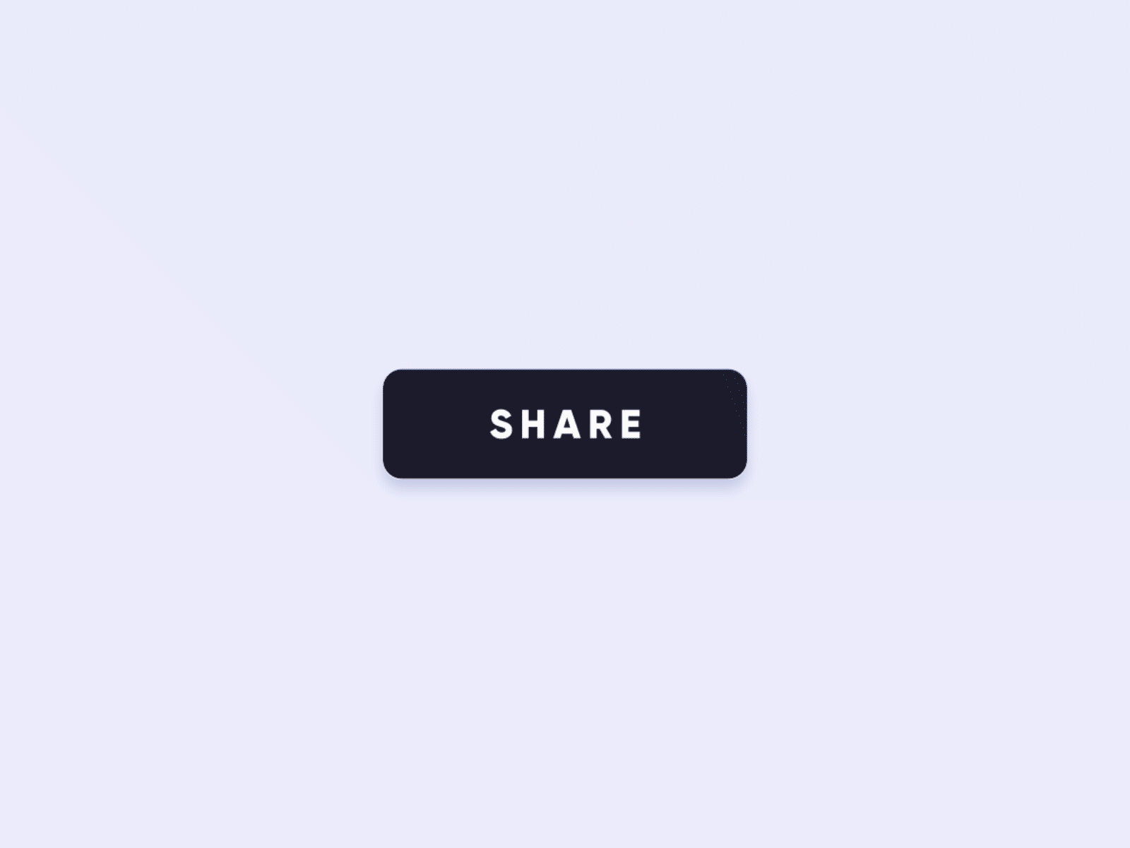 Minimal share button - Micro interaction
