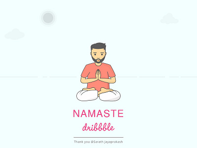 Namaste Dribbble