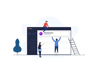 Task Manager - Illustration design graphic design illustration organized people ui ux dashboard uiux