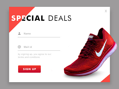 Pop up - #dailyui - 016