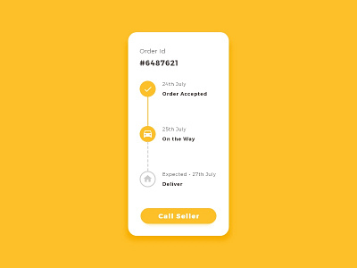 Progress - #dailyui - 086 app app design daily challange daily ui dailyui design graphic design icon illustration india mumbai progress ui ui design uiux ux vector web website yellow