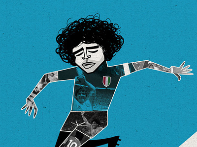 AD10S Diego Armando Maradona ad10s argentina d10s diego armando maradona diego riselli illustration maradona napoli pibe de oro rip soccer