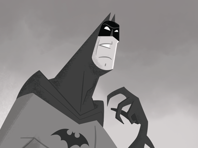 Batman adobeillustrator adobephotoshop batman cartoon dccomics fanart midcentury midcenturymodern wacomcintiq